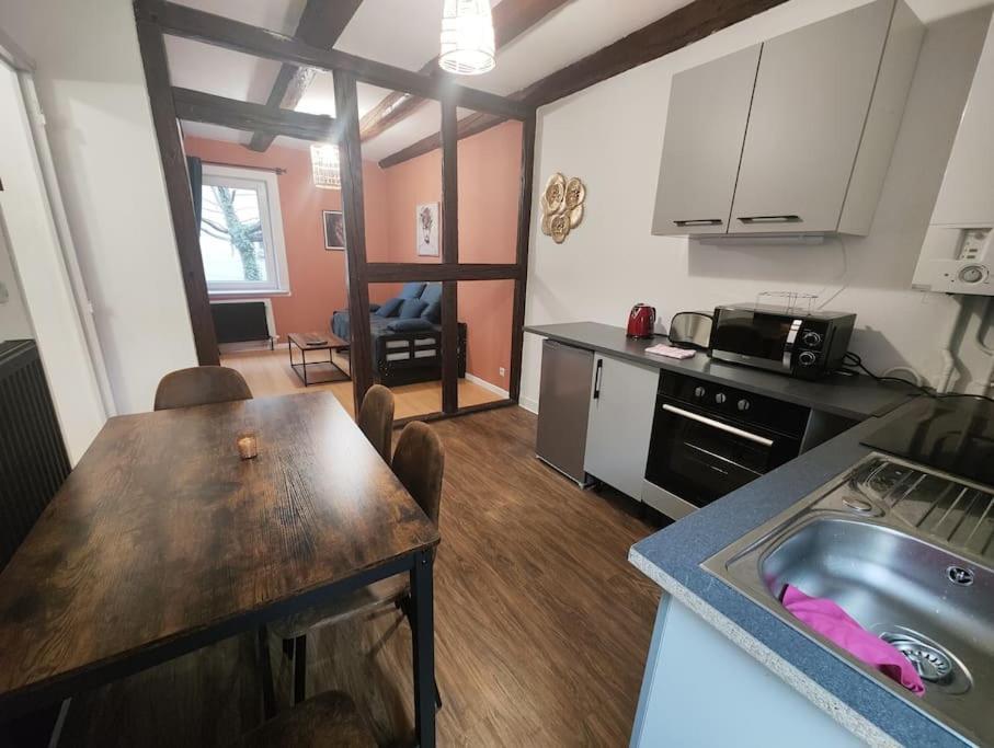 Comfortable T2 Apartment In Neudorf, Strasbourg Luaran gambar